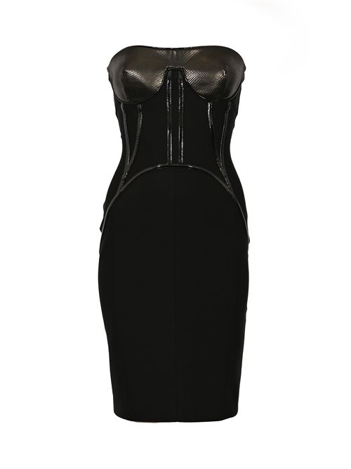 Abito in neoprene con dettagli corsetto Elisabetta Franchi | AB80957E2110